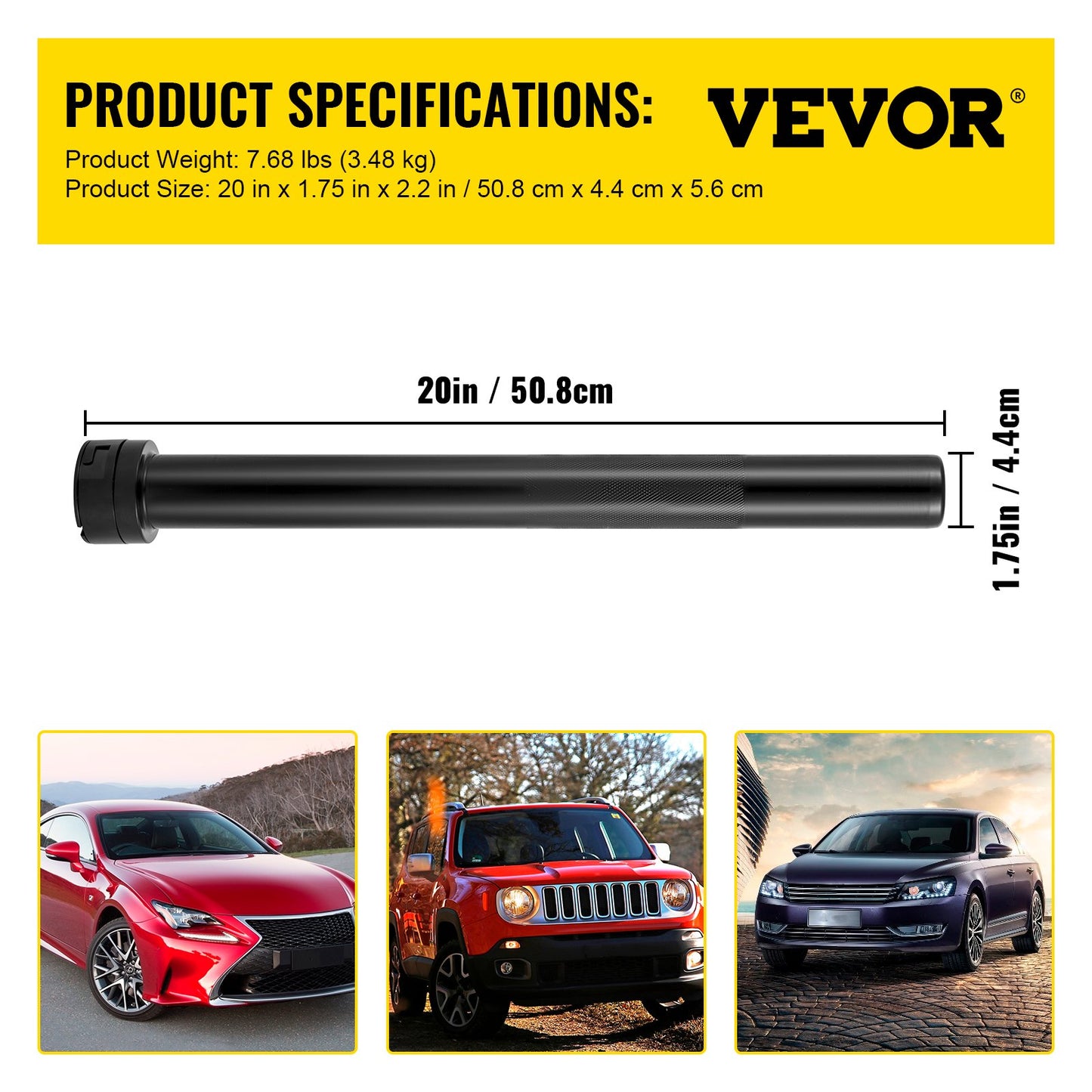Inner Tie Rod Installation Kit, Includes 13 Crowfoot Adapters, Durable 1/2 Inch Drive Tube for Efficient Removal, Crafted from Robust Steel, Ideal for Automotive Maintenance