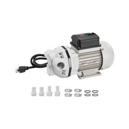 DEF Transfer Pump, 10.5 GPM, Diaphragm Irrigation Self Priming Electric Water Pump for Diesel Exhaust Fluid Automotive Urea Oil, 110V, 375W, 26.25 ft Lift, for Liquid Transportation Refueling