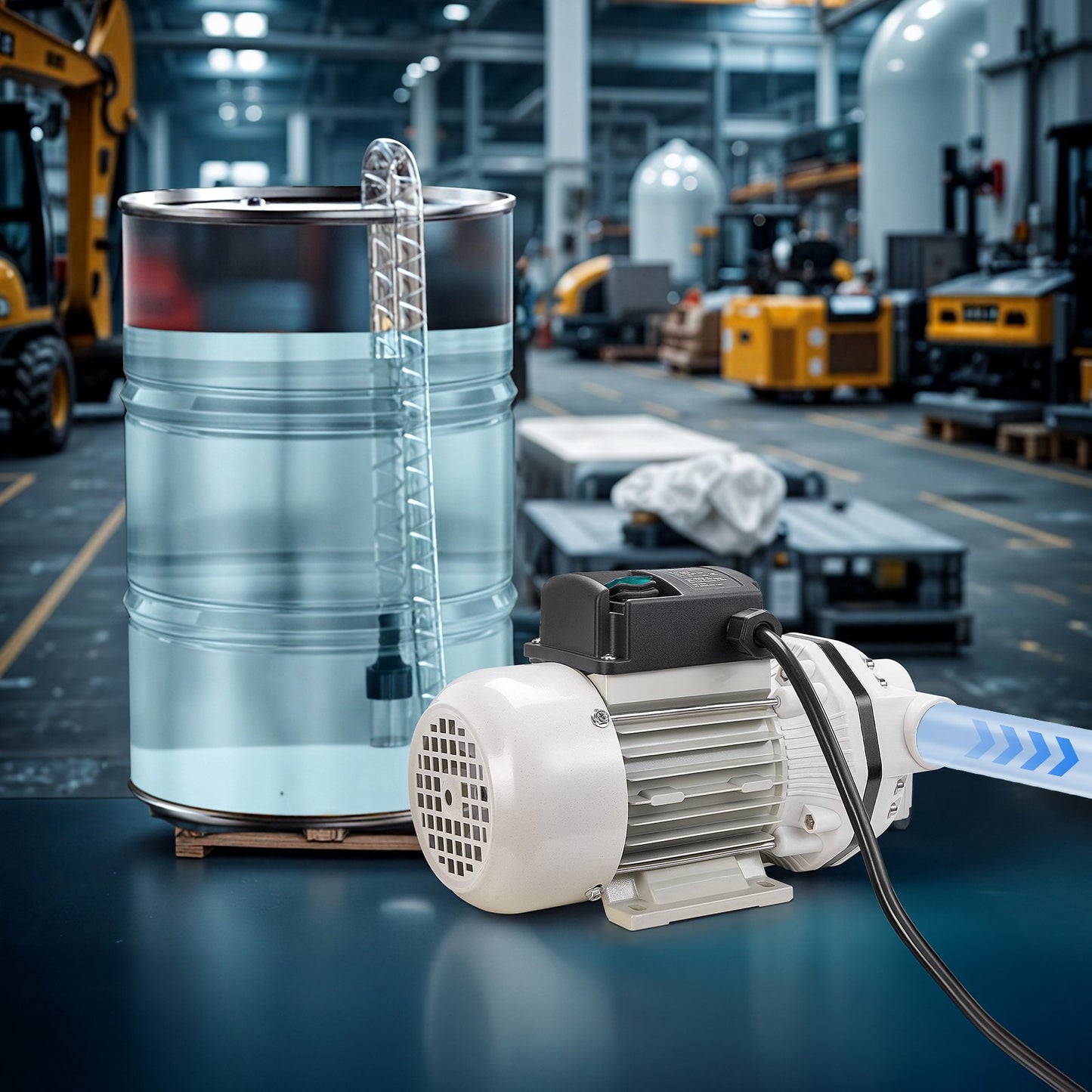 DEF Transfer Pump, 10.5 GPM, Diaphragm Irrigation Self Priming Electric Water Pump for Diesel Exhaust Fluid Automotive Urea Oil, 110V, 375W, 26.25 ft Lift, for Liquid Transportation Refueling