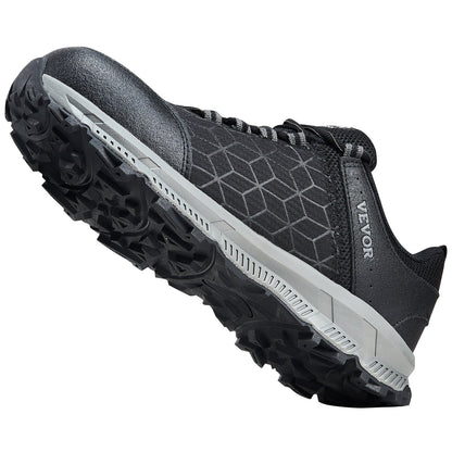 Stahlkappen-Schuhe für Herren, US-Größe 8,5, Sportschuhe, Arbeitsschuhe, Sneakers, Schwarz