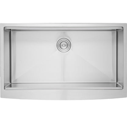 Farmhouse Sink, 304 Stainless Steel Undermount Sinks, Top Mount Single Bowl Sink with Ledge and Accessories, Household Sinks for Workstation, Prep Kitchen and Bar Counter, 30 Inch