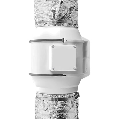 Dryer Vent Hose, 127mm Insulated Flexible Duct 7.62M Long with 2 Duct Clamps, Heavy Duty Triple Layer Protection for HVAC Heating Cooling Ventilation and Exhaust, R-4.2 Flame Resistance Rating