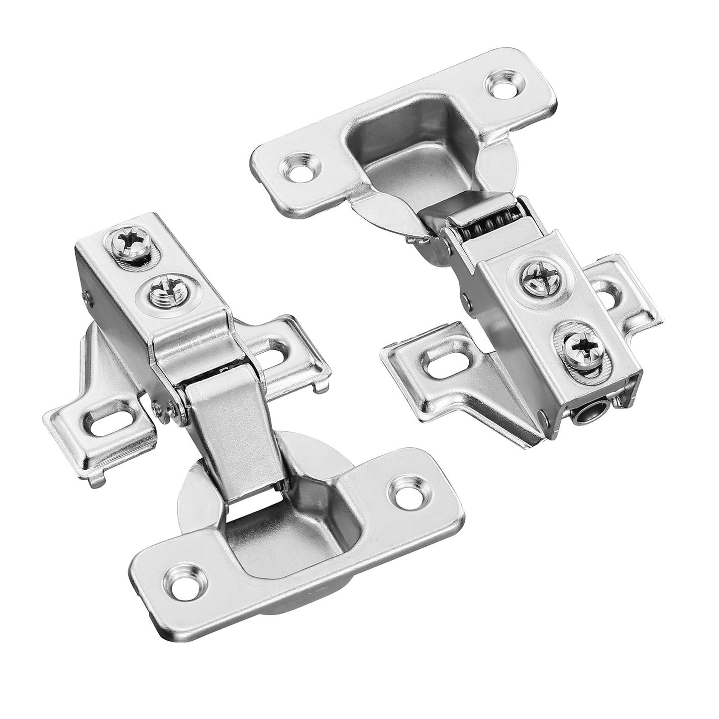 Skåpdörrgångjärn 60-pack partiell överlagring Soft Close för inramade/ramlösa