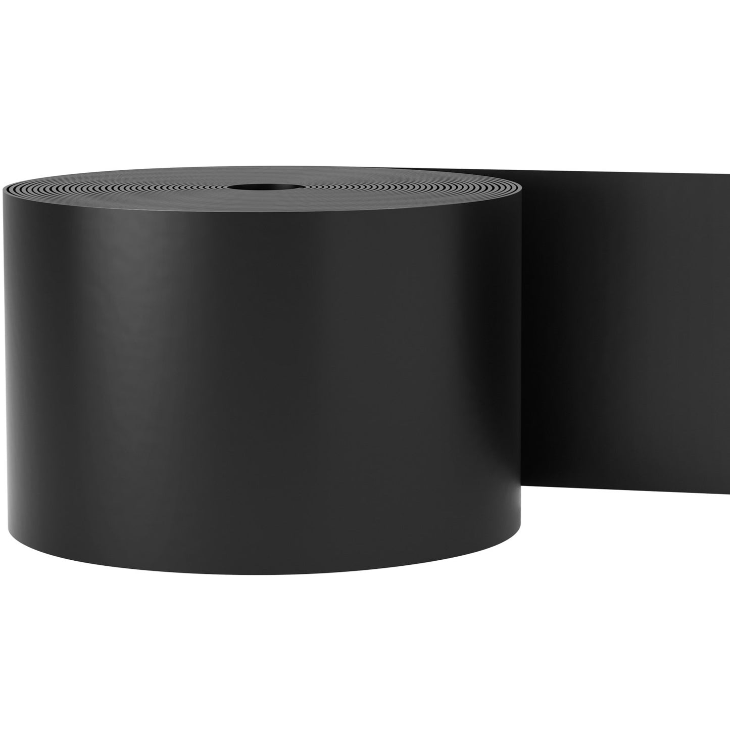 Landskapskant, 10 tums djup 300 fot total längd, återvunnen HDPE rullad terrassbräda, flexibel böjningskant för landskapsarkitektur, gräsmatta, trädgård, gård, mot invaderande ogräs, svart