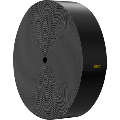 Landskapskant, 10 tums djup 300 fot total längd, återvunnen HDPE rullad terrassbräda, flexibel böjningskant för landskapsarkitektur, gräsmatta, trädgård, gård, mot invaderande ogräs, svart