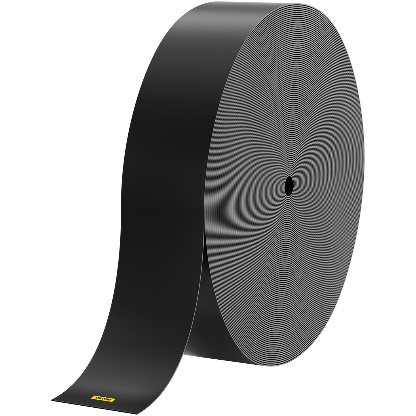 Landskapskant, 10 tums djup 300 fot total längd, återvunnen HDPE rullad terrassbräda, flexibel böjningskant för landskapsarkitektur, gräsmatta, trädgård, gård, mot invaderande ogräs, svart