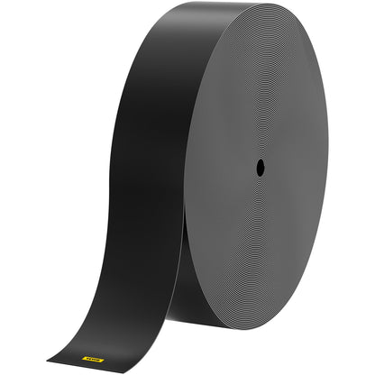 Landskapskant, 10 tums djup 300 fot total längd, återvunnen HDPE rullad terrassbräda, flexibel böjningskant för landskapsarkitektur, gräsmatta, trädgård, gård, mot invaderande ogräs, svart