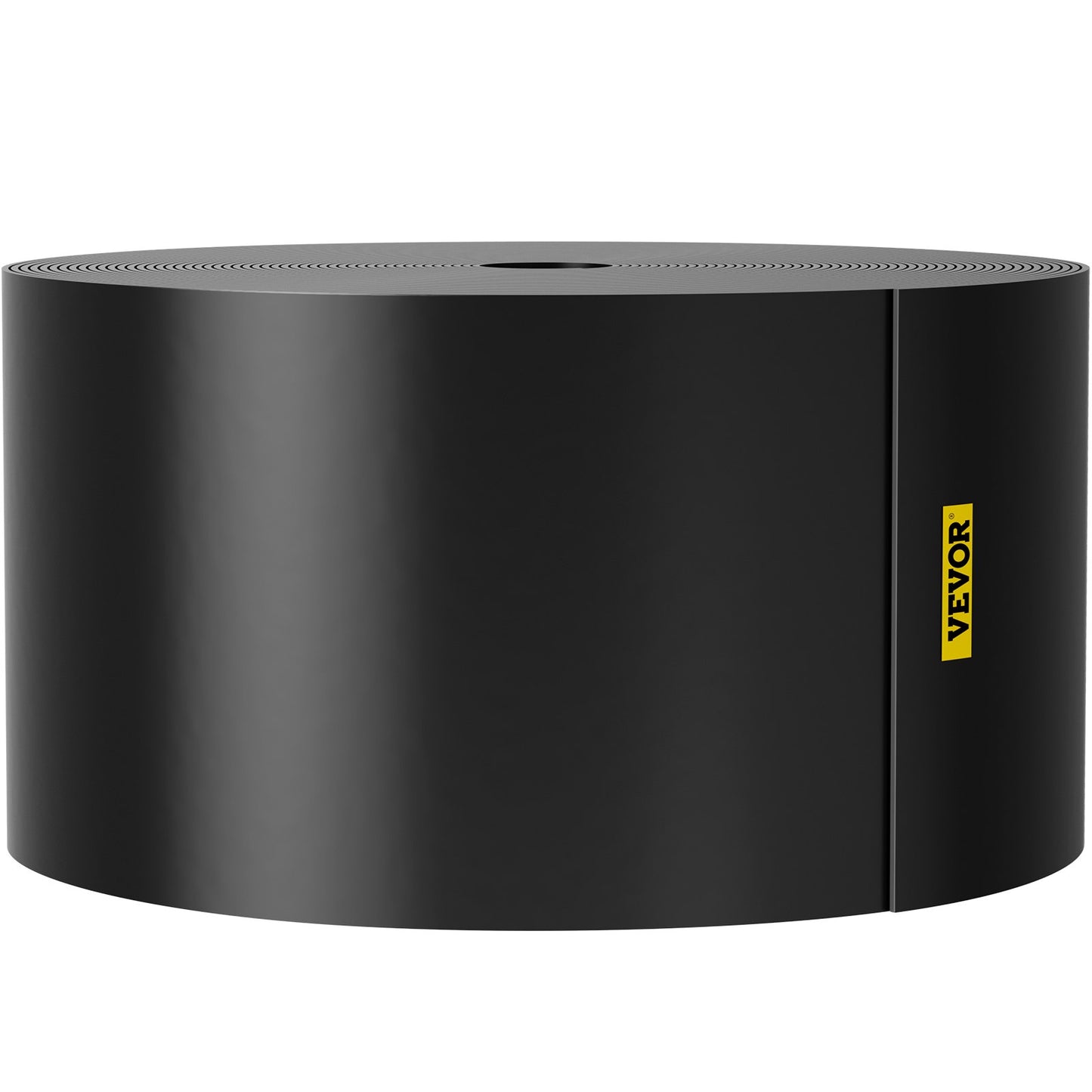 Landskapskant, 10 tums djup 60 fot total längd, återvunnen HDPE rullad terrassbräda, flexibel böjningskant för landskapsarkitektur, gräsmatta, trädgård, gård, mot invaderande ogräs, svart