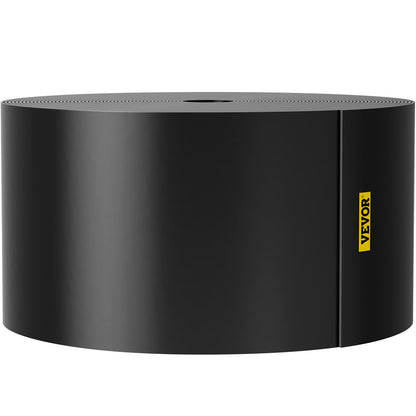 Landskapskant, 10 tums djup 60 fot total längd, återvunnen HDPE rullad terrassbräda, flexibel böjningskant för landskapsarkitektur, gräsmatta, trädgård, gård, mot invaderande ogräs, svart