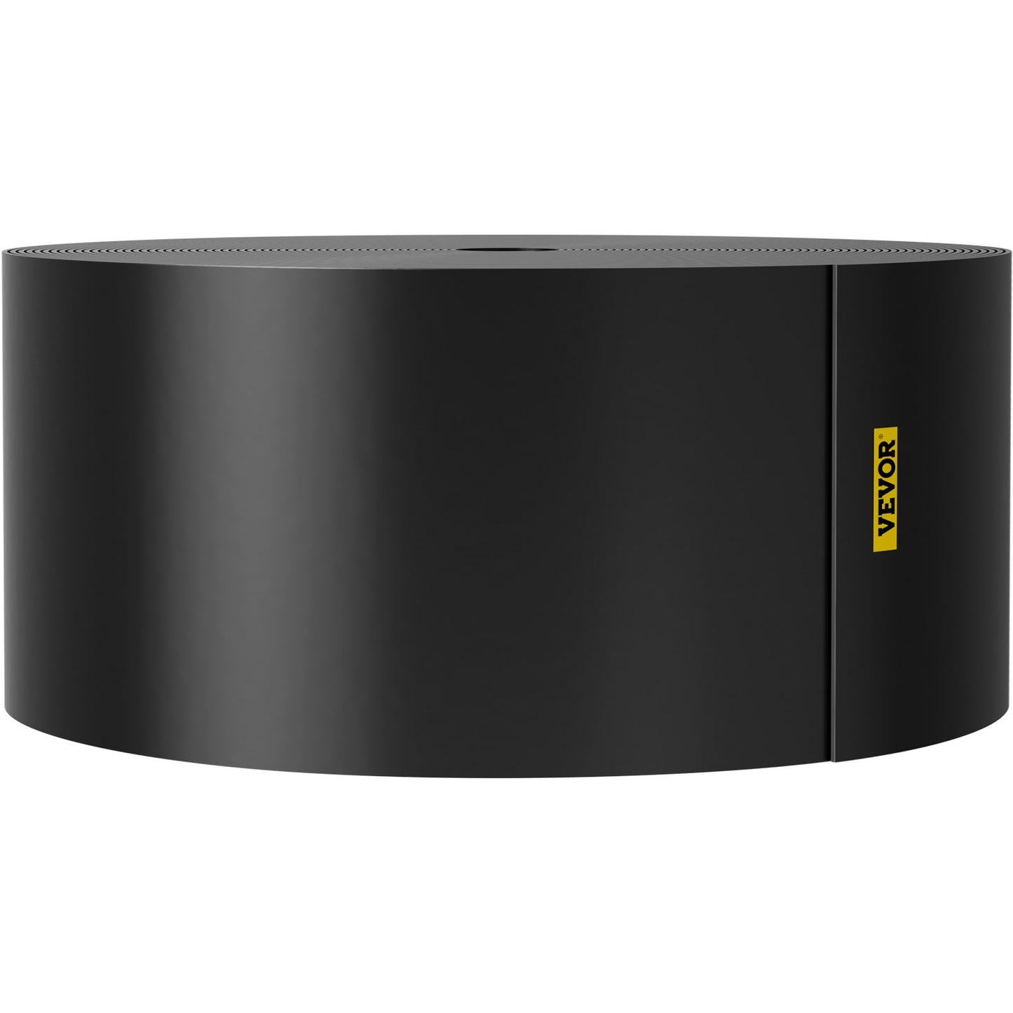 Landskapskant, 10 tums djup 80 fot total längd, återvunnen HDPE lindad terrassbräda, flexibel böjkant för landskapsarkitektur, gräsmatta, trädgård, trädgård, mot invaderande ogräs, svart