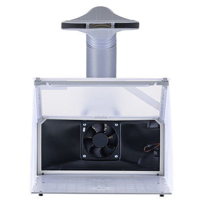 Airbrush Spraybås Bärbar Hobby Airbrush Paint Spraybås för modeller