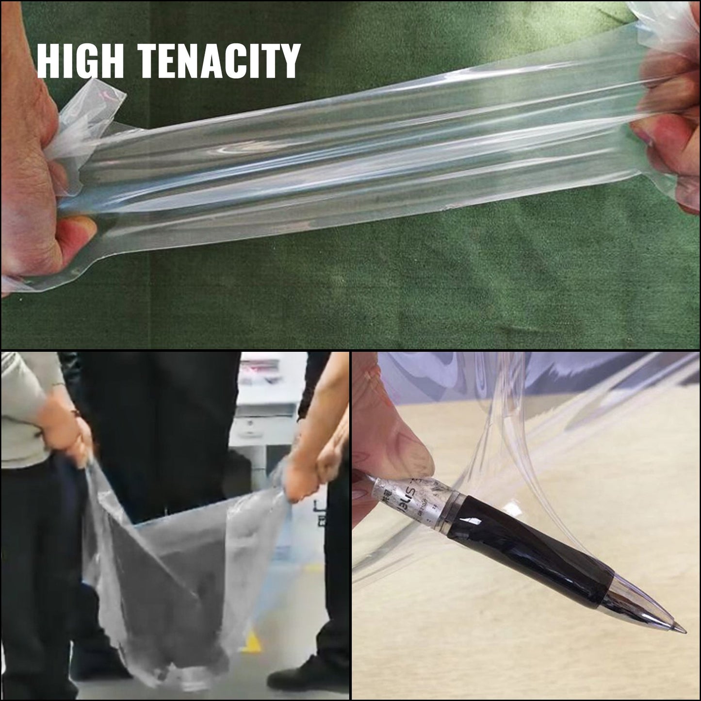 Greenhouse Film 32 x 25 ft, Greenhouse Polyethylene Film 6 Mil Thickness, Greenhouse Plastic Clear Plastic Film UV Resistant, Polyethylene Film Keep Warming, Superior Strength Toughness