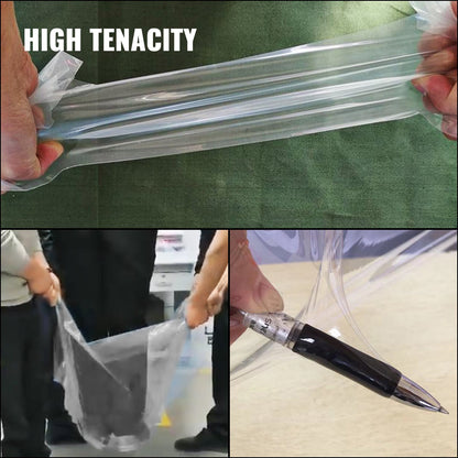 Greenhouse Film 32 x 25 ft, Greenhouse Polyethylene Film 6 Mil Thickness, Greenhouse Plastic Clear Plastic Film UV Resistant, Polyethylene Film Keep Warming, Superior Strength Toughness