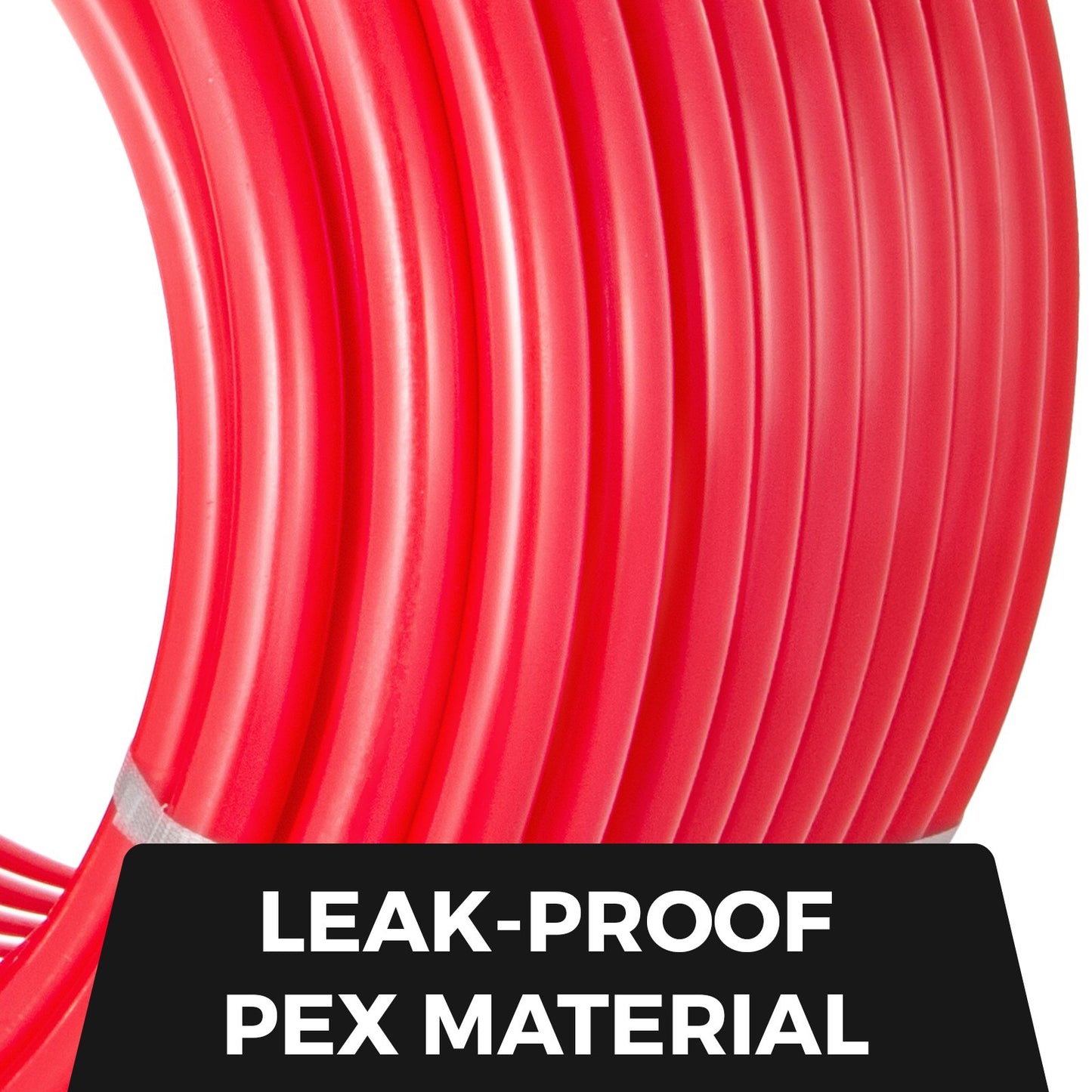 Pex Pipe Tubing 1 Inch 300ft Pex Tubing Non-Barrier Radiant Water Plumbing Pipe Pex-B ?1" Non-Barrier/300FT/Red?
