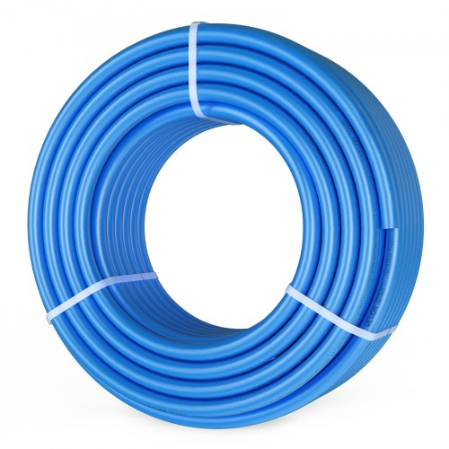 PEX Pipe 3/4 Inch, 100 Feet Length PEX-A Flexible Pipe Tubing for Potable Water, Pex Water Lines for Hot/Cold Water & Easily Restore, Plumbing Applications with Free Cutter,Blue
