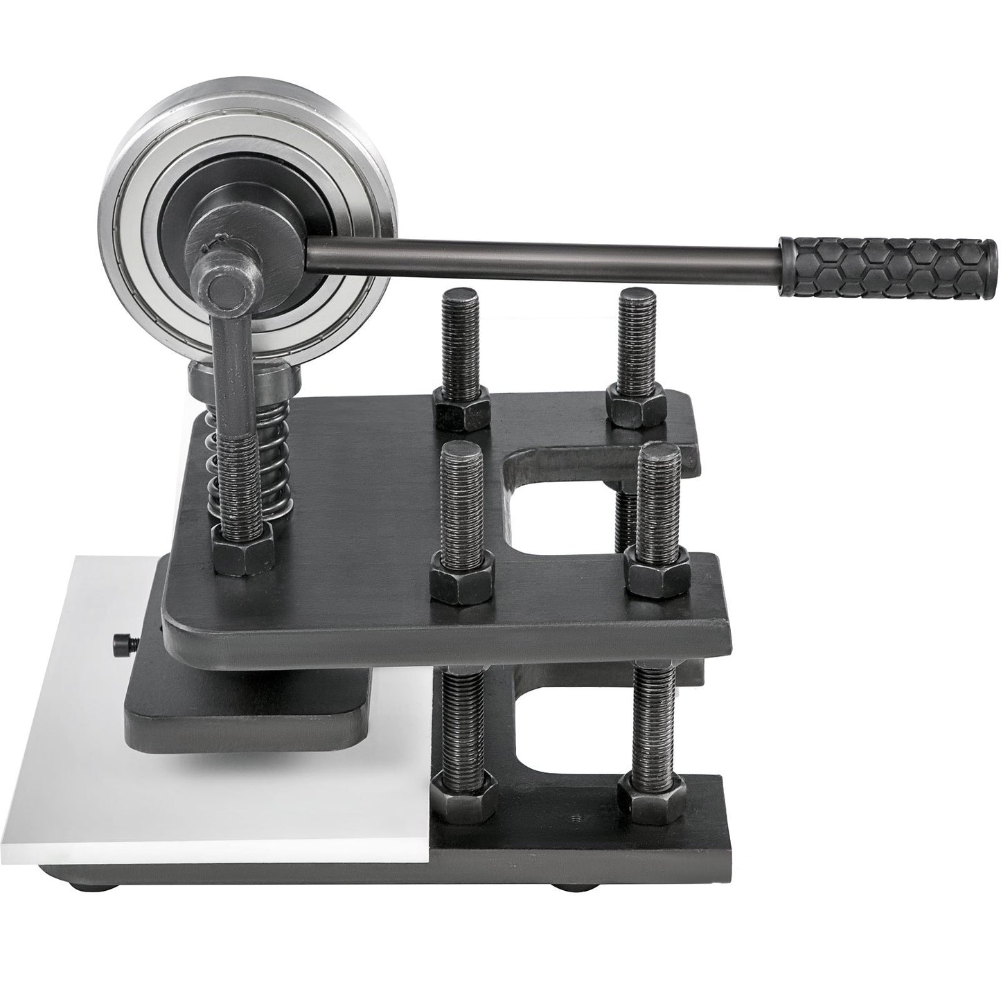 Lederschneidemaschine, 180 x 120 mm, manuelle Stanzmaschine, robuste Lederprägemaschine, Handpresse, Form, Lederstanze, Lederhandwerksschneidemaschine für verschiedene Materialien