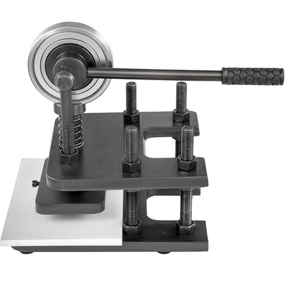 Lederschneidemaschine, 180 x 120 mm, manuelle Stanzmaschine, robuste Lederprägemaschine, Handpresse, Form, Lederstanze, Lederhandwerksschneidemaschine für verschiedene Materialien