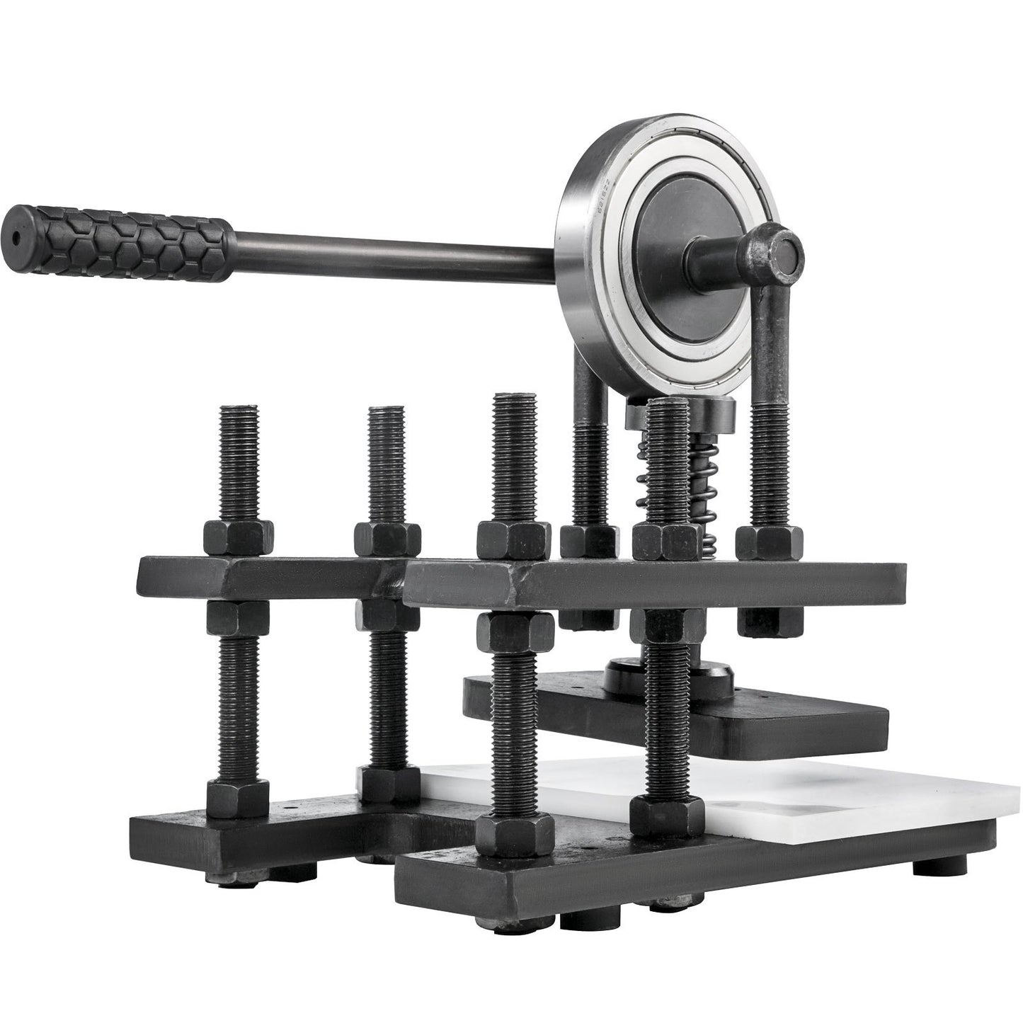 Lederschneidemaschine, 180 x 120 mm, manuelle Stanzmaschine, robuste Lederprägemaschine, Handpresse, Form, Lederstanze, Lederhandwerksschneidemaschine für verschiedene Materialien