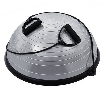 23 "halb Gymnastikball Trainer Yoga Balance Stabilität Ball Widerstand Band