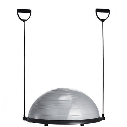 23 "halb Gymnastikball Trainer Yoga Balance Stabilität Ball Widerstand Band