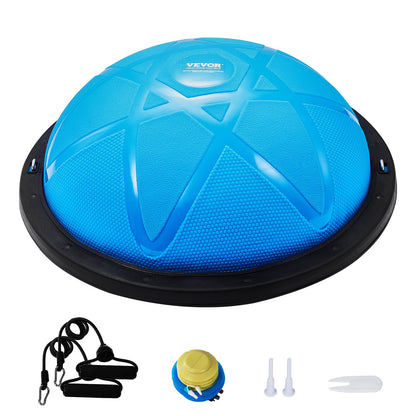 23 "halb Gymnastikball Trainer Yoga Balance Stabilität Ball Widerstand Band