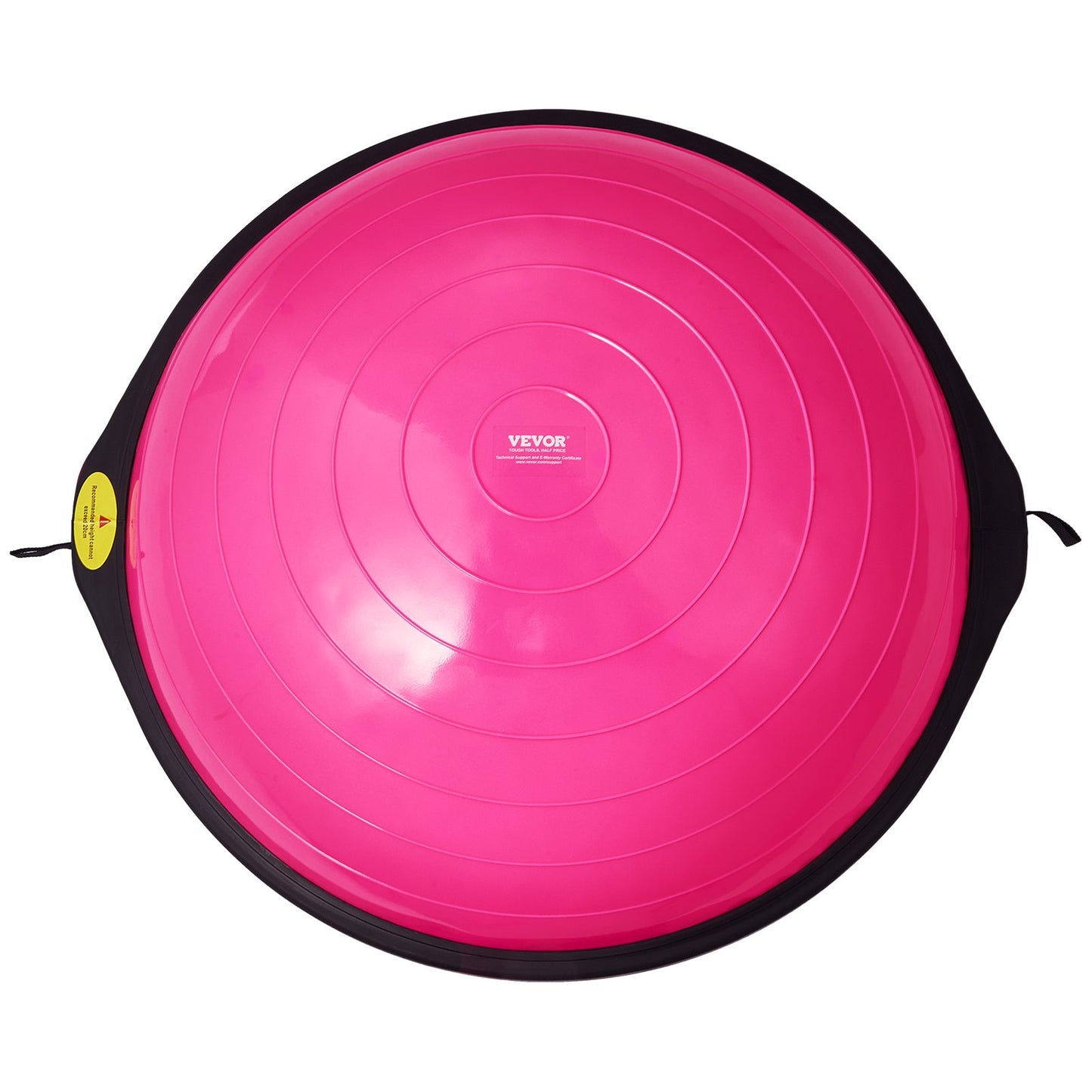 26" Halbgymnastikball Trainer Yoga Balance Stabilitätsball Widerstandsband