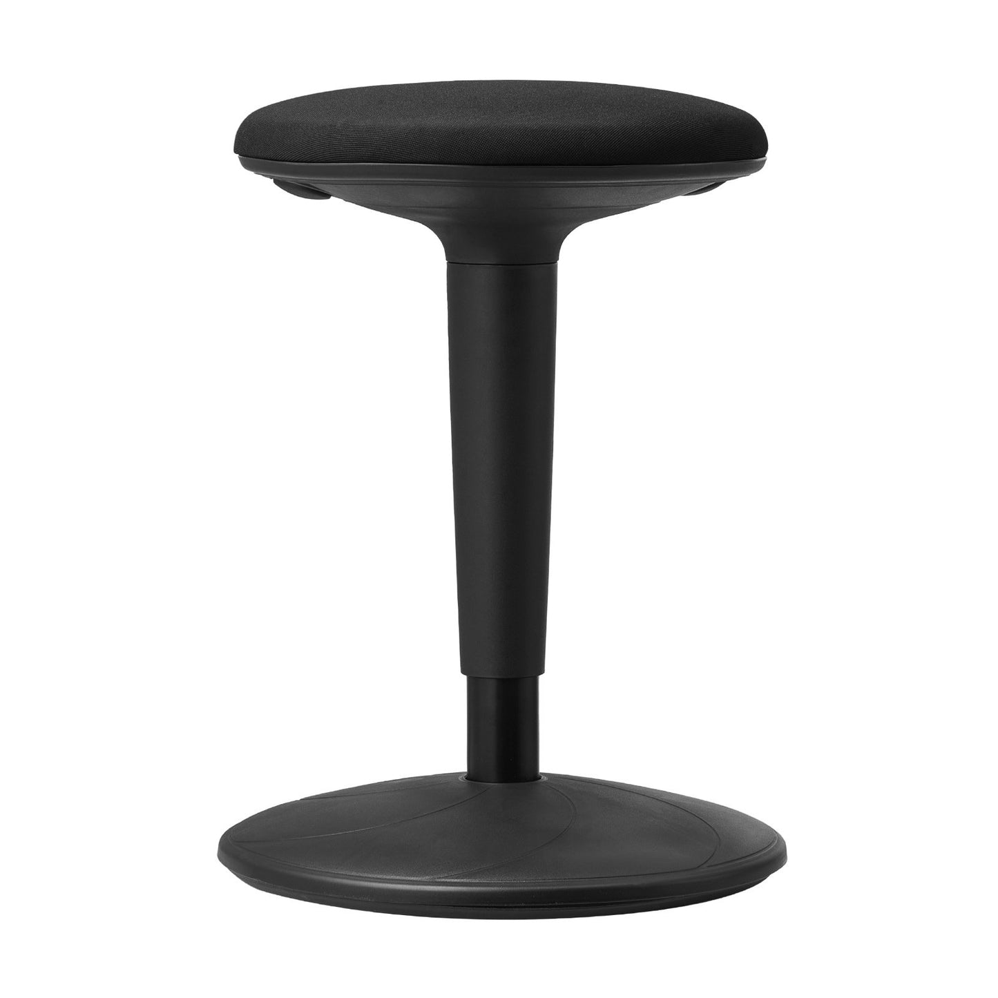 Wobble Chair, höhenverstellbar (21,7-28,3 Zoll), Aktivstuhl, Alter 12-18, Schwarz