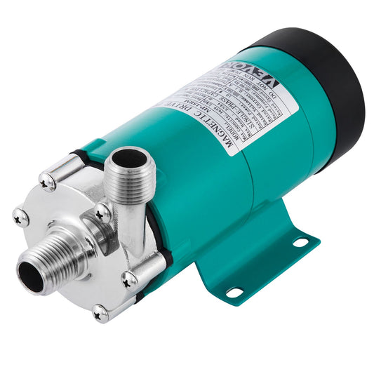 Magnetisk ölpump med mat MP-15RP brunnspump av rostfritt stål Magnetisk drivning Bryggning ölpump med högtemperaturmagnetisk ölpump