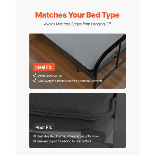 Queen Size Våningssängsbräda 38 mm Ribbor med 200D Oxfordduk 4 st