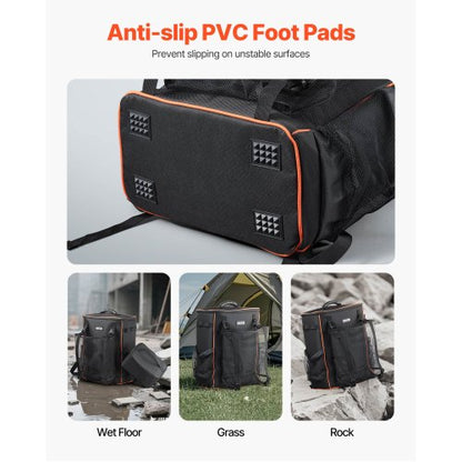 33L Schweißrucksack 600D Polyester Schweißrucksack für Werkzeug und Helm