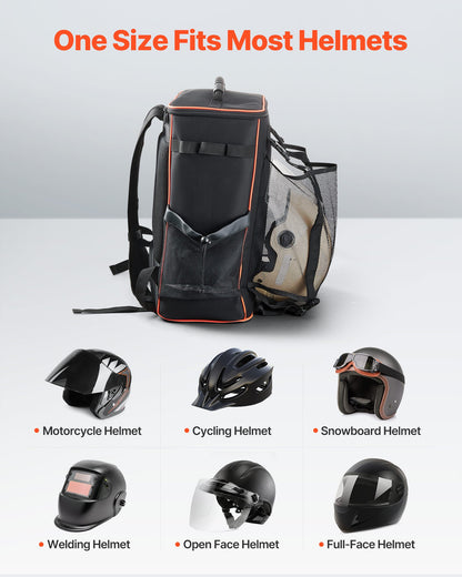 Welding Backpack, 33L Welder Backpack with Insulated Bag & Helmet Bag, 600D Polyester Extreme Gear Pack for Tools and Helmet, Multi-Purpose Gear Storage Bag for Welding, Outdoor Camping, Hiking