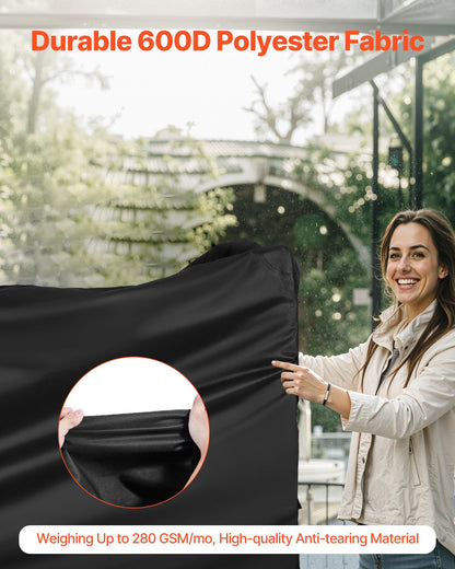 59 Inch Grill Cover Heavy Duty BBQ Gas Grill Cover Outdoor Waterproof