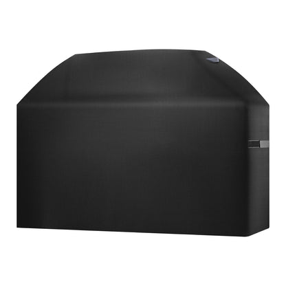 Grill Cover, 63 inch BBQ Covers for Outdoor Grills, Waterproof, Fade Resistant, Weather Resistant Heavy Duty 600D Polyester, Easy On/Off, with Hook-and-Loop Straps, Black