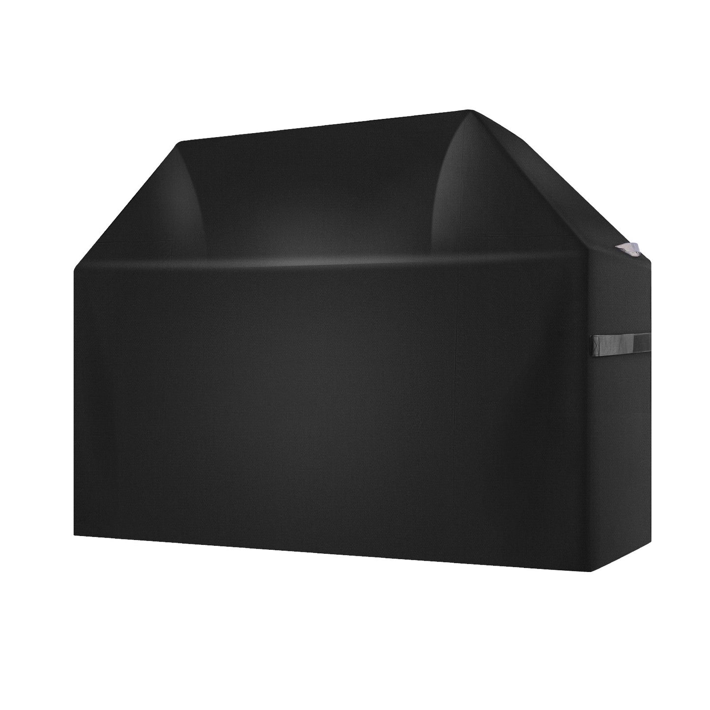 Grill Cover, 48 inch BBQ Covers for Outdoor Grills, Waterproof, Fade Resistant, Weather Resistant Heavy Duty 600D Polyester, Easy On/Off, with Hook-and-Loop Straps, Black