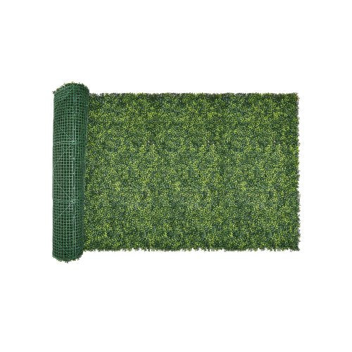 Artificial Grass Wall Panels, 40 x 120 inch, Milan Grass Greenery Boxwood Panel for Indoor Outdoor Green Decor & Ivy Fence Covering, Privacy Backdrop Wall Hedge Screen for Garden