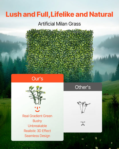 Artificial Grass Wall Panels 60 x 120 Inch Milan Grass Greenery for Interior Decoration