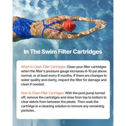 4 x 105 kvm bubbelpoolfilterpatron kompatibel med Pentair CCP420