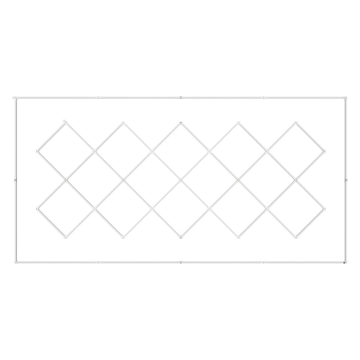 Fyrkantiga LED-garagelampor 88000LM 14 rutnät Bright Car Detailing Shop Light