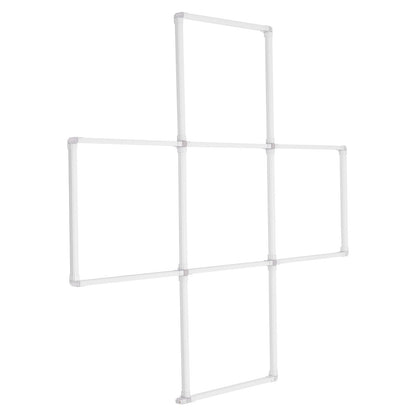 Square LED Garagebelysning 22000LM 5 Grids Bright Car Detailing Shop Light