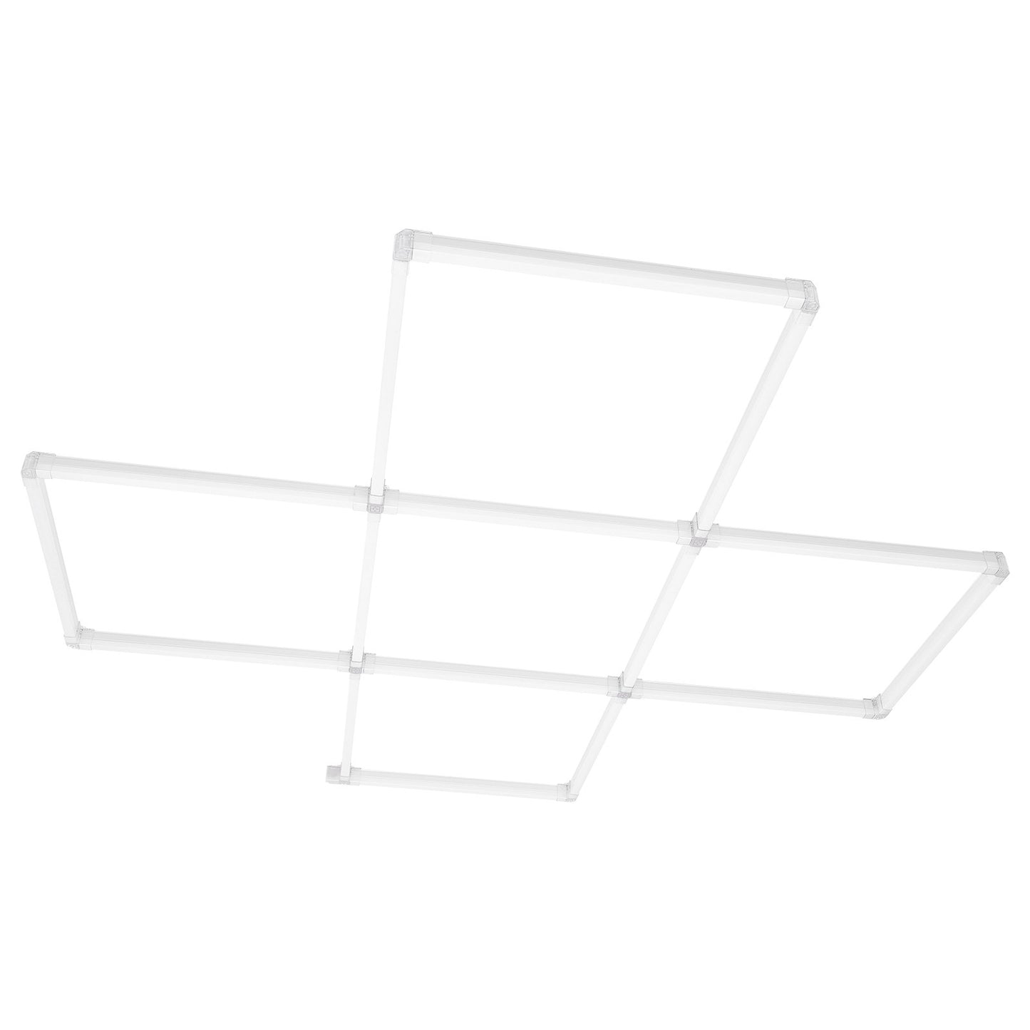 Square LED Garagebelysning 22000LM 5 Grids Bright Car Detailing Shop Light