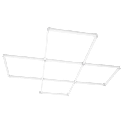 Square LED Garagebelysning 22000LM 5 Grids Bright Car Detailing Shop Light