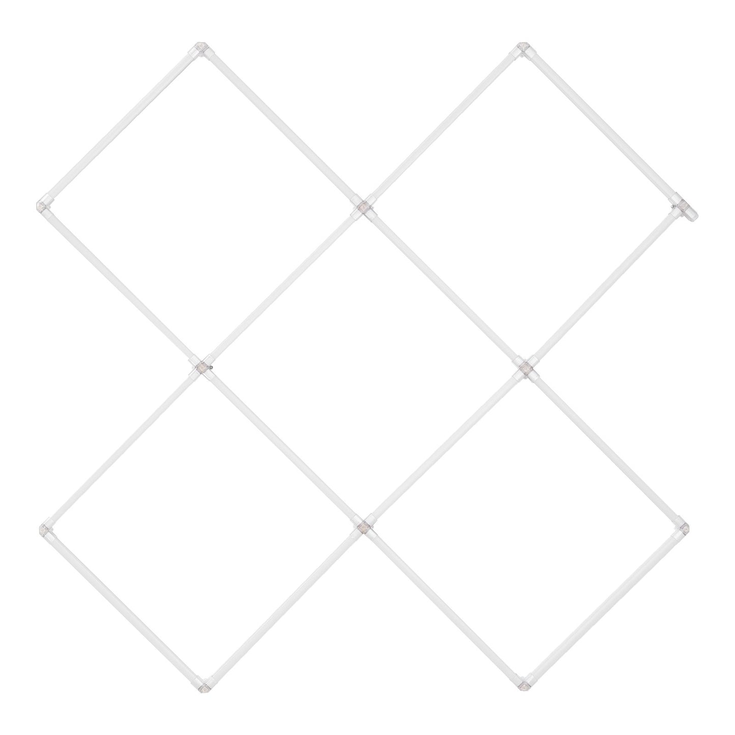 Square LED Garagebelysning 22000LM 5 Grids Bright Car Detailing Shop Light