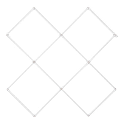 Square LED Garagebelysning 22000LM 5 Grids Bright Car Detailing Shop Light