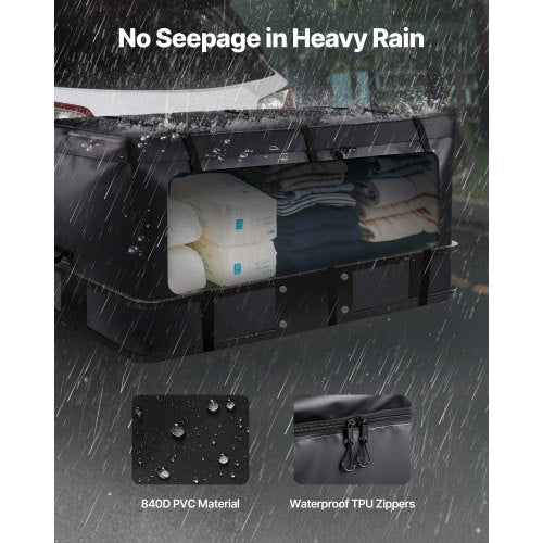 bärväska för dragkrok 59,84 x 24,02 x 30,63 tum (25 kubikfot) vattentät