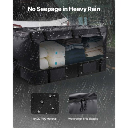 bärväska för dragkrok 59,84 x 24,02 x 30,63 tum (25 kubikfot) vattentät