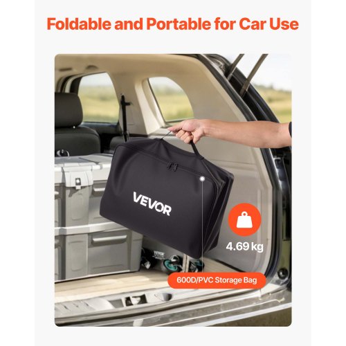 bärväska för dragkrok 59,84 x 24,02 x 30,63 tum (25 kubikfot) vattentät