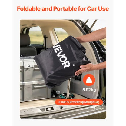 Lastväska för lastbilsflak 51,18 x 40,16 x 21,85 tum (26 kubikfot) med lastnät