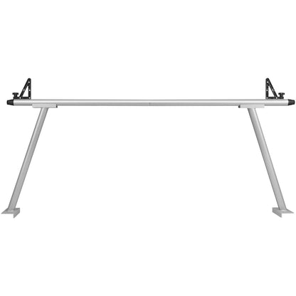 LKW-Gepäckträger, 363 kg Tragkraft, 180 x 78 cm Aluminium-Leiterträger für LKW mit 8 C-Klemmen ohne Bohren, Hochleistungs-Ladeflächenträger mit zwei Stangen für Kajak, Surfbrett, Bauholz, Leiter