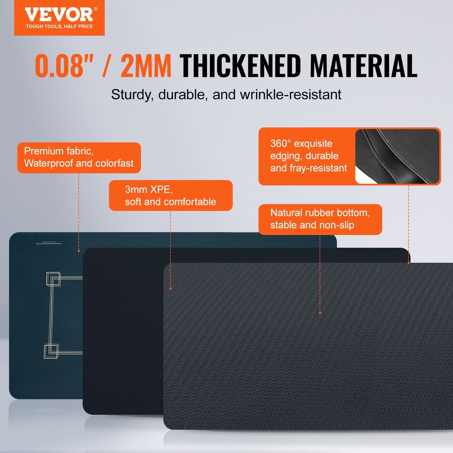 Pokerbordsskiva 70 x 35 tums pokermatta 6-8 spelare Vikbar med väska grön