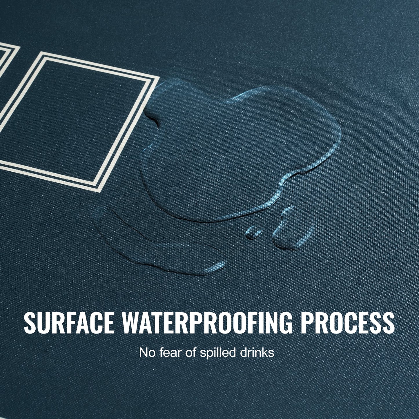 Pokerbordsskiva 70 x 35 tums pokermatta 6-8 spelare Vikbar med väska grön